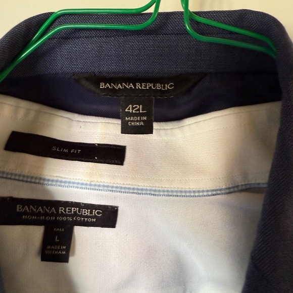 Banana Republic Men's Blue Blazer - Picture 2 of 2